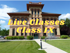 Live Classes - Class IX
