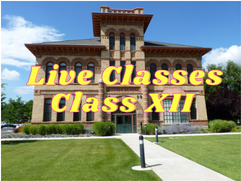 Live Classes - Class XII